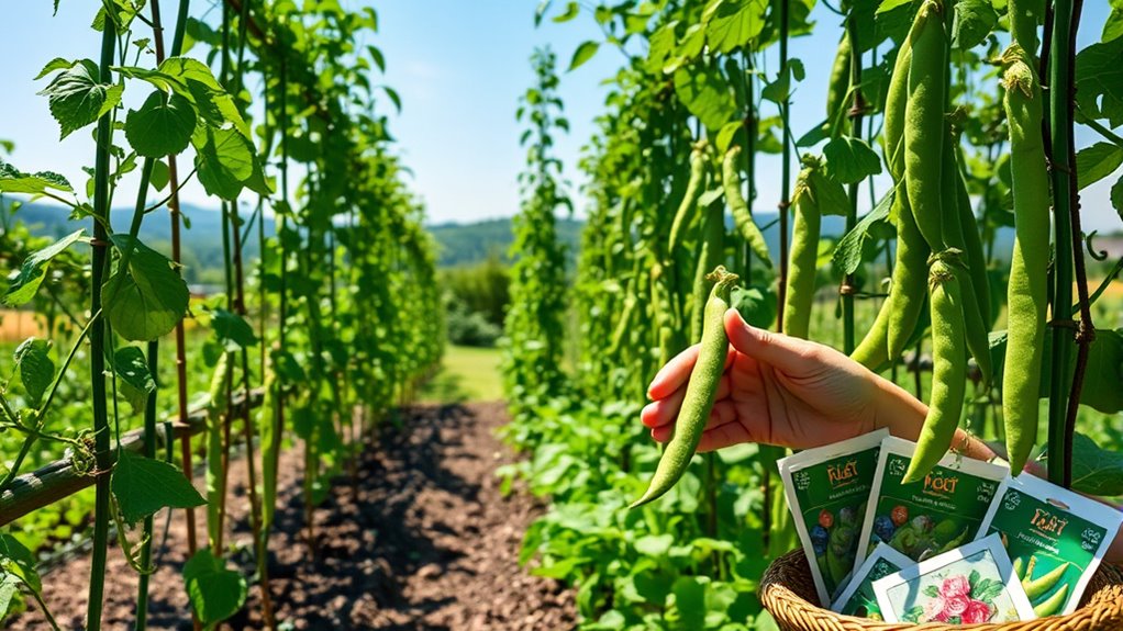 pea cultivation selection factors