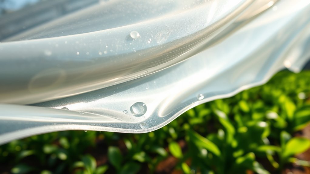 plastic greenhouse covering features
