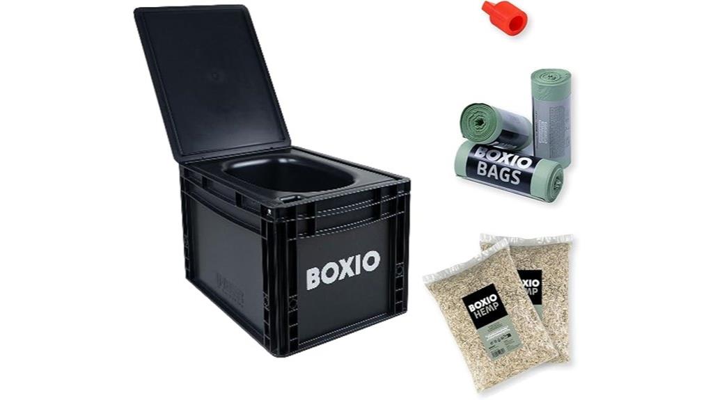 portable camping toilet solution