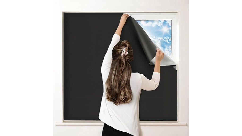 portable diy blackout blinds