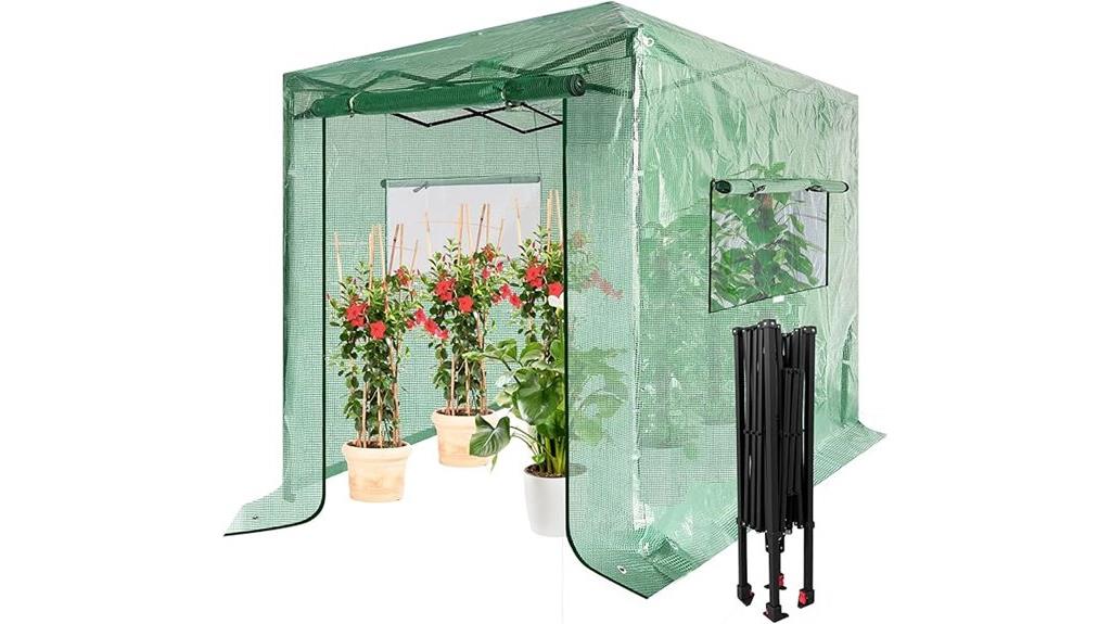 portable walk in greenhouse solution