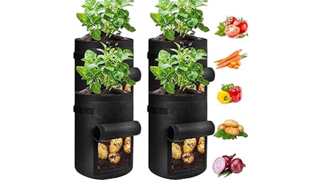 potato grow bags set