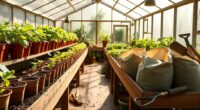 preparing greenhouse for spring