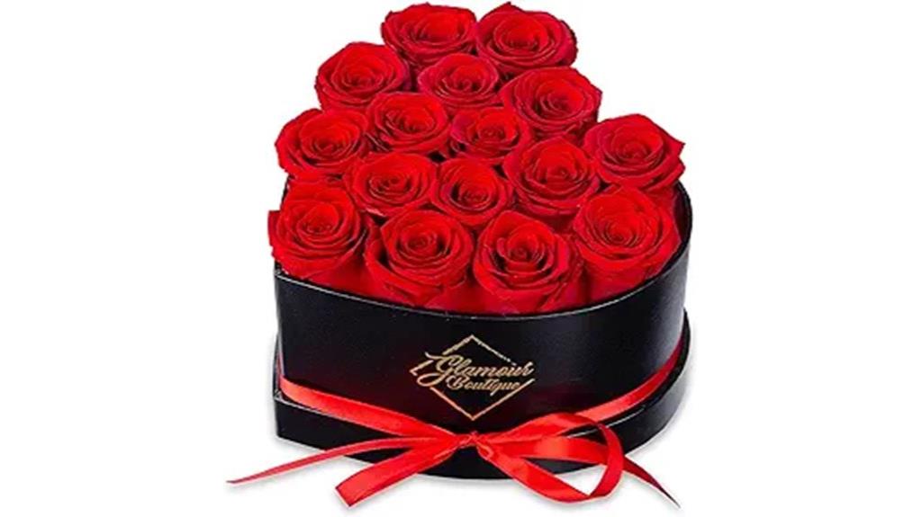 preserved rose gift box