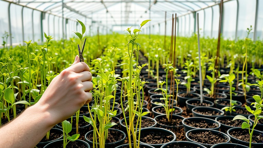 preventing leggy seedlings growth