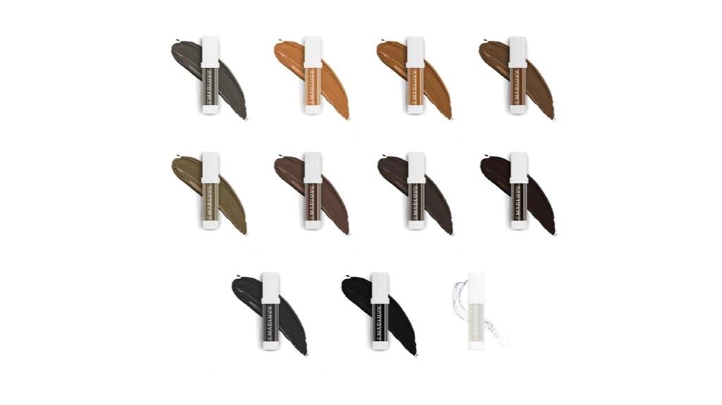 professional brow pigment set