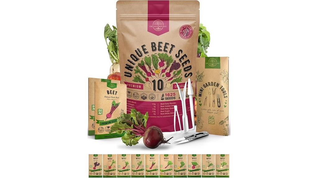 rare beet seeds variety pack