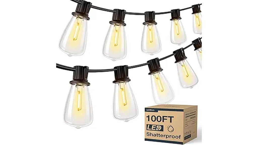 replaceable bulbs string lights