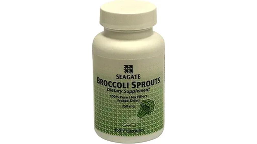 seagate broccoli sprouts capsules
