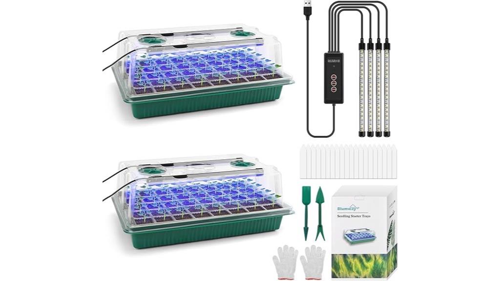 seed starter tray set