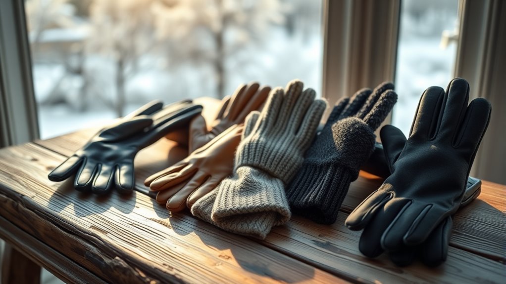 selecting appropriate glove types