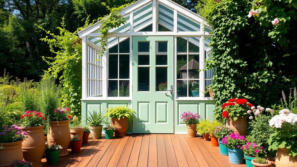 selecting greenhouse color schemes
