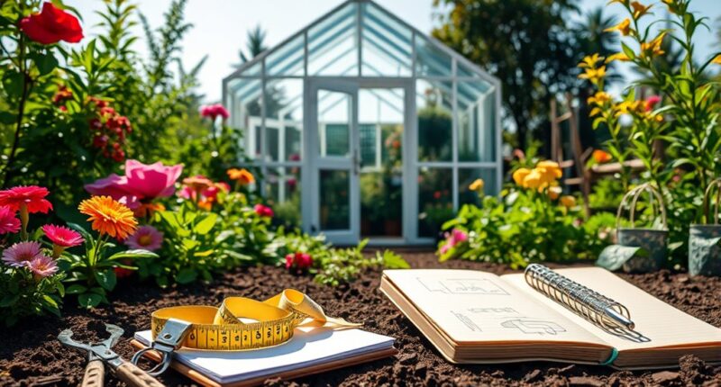 selecting greenhouse size wisely