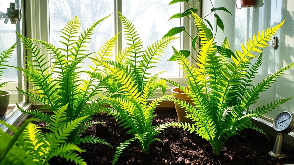 selecting ideal fern conditions