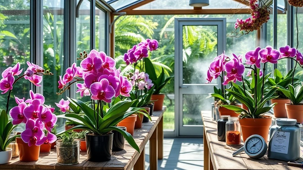 selecting orchid greenhouse kits