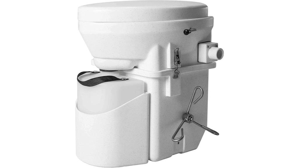 self contained composting toilet