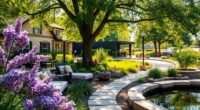 senior living garden spaces