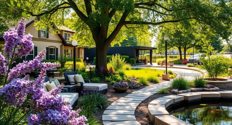 senior living garden spaces