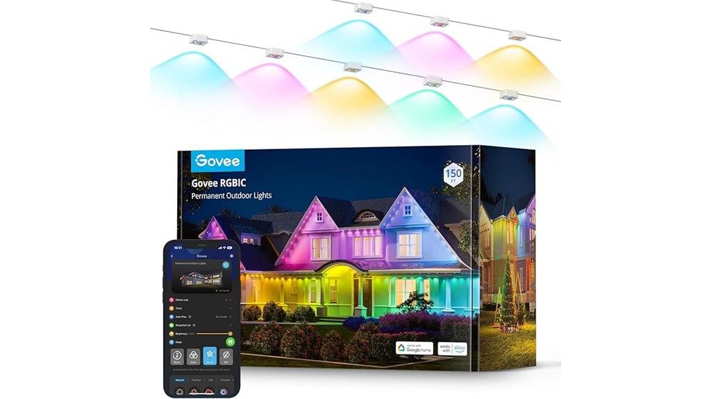 smart waterproof outdoor lighting