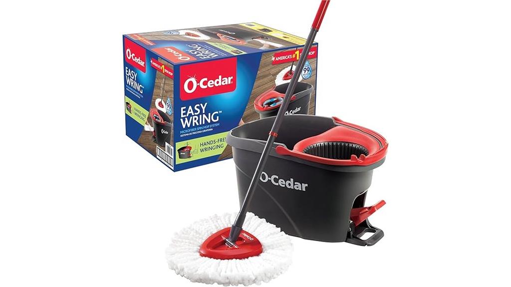 spin mop cleaning system