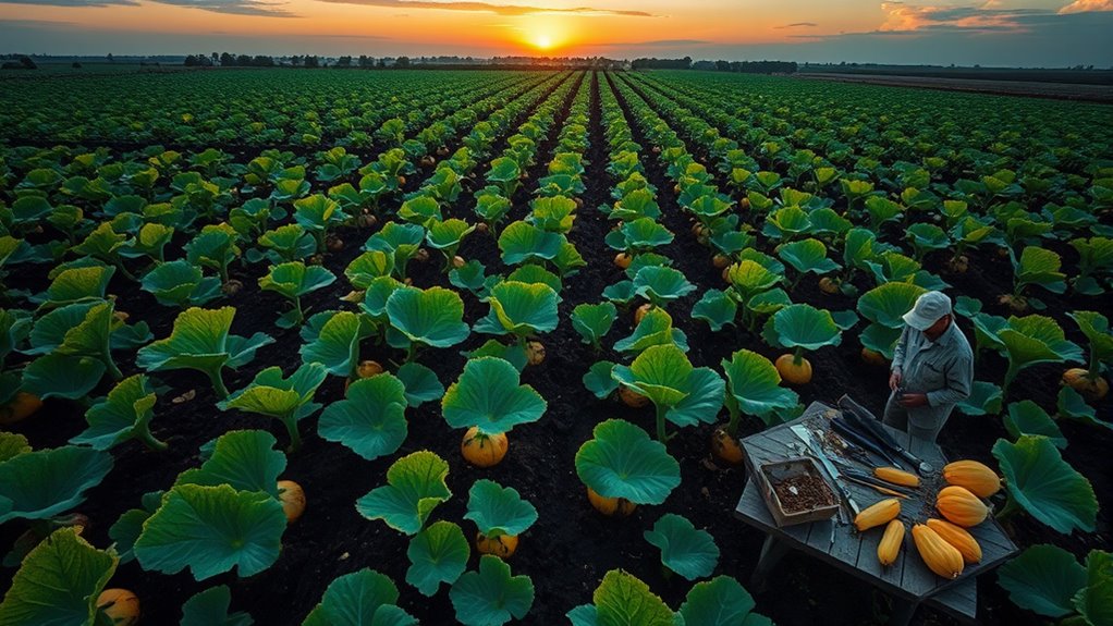 squash production selection criteria