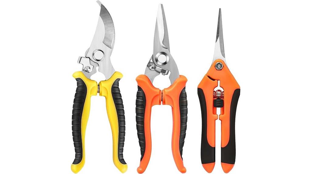 stainless steel gardening shears