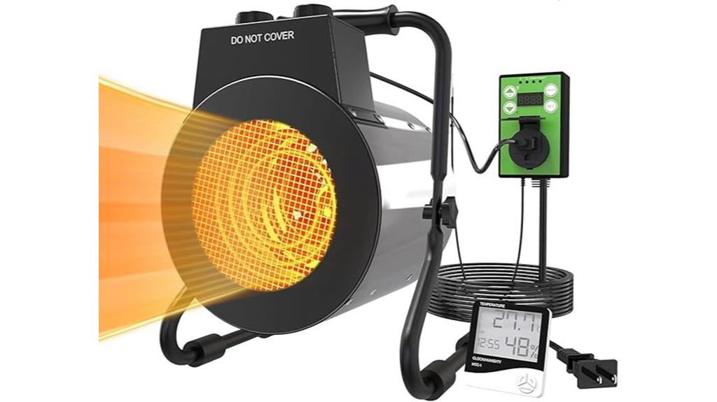 stainless steel greenhouse heater