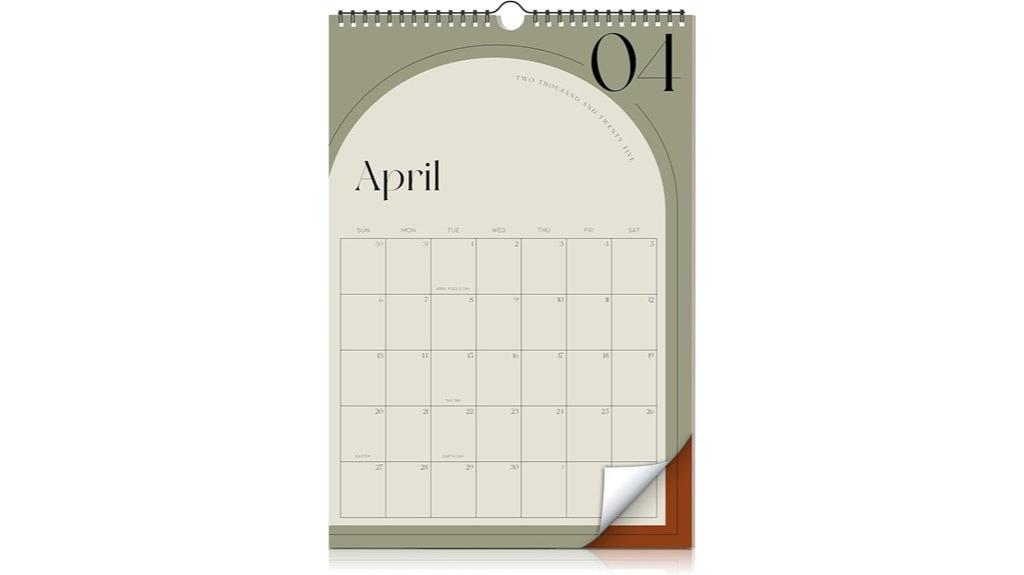 stylish year planner 2025 2026