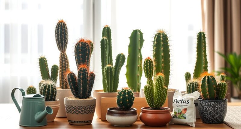 successful home cactus care