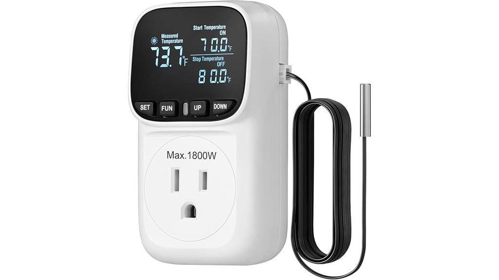 temperature control device dual purpose