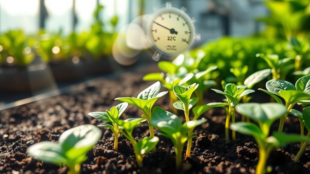 temperature influences germination success