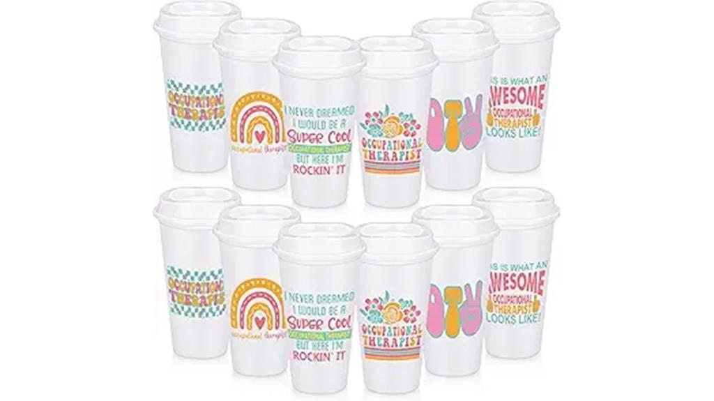 therapy tumblers with lids