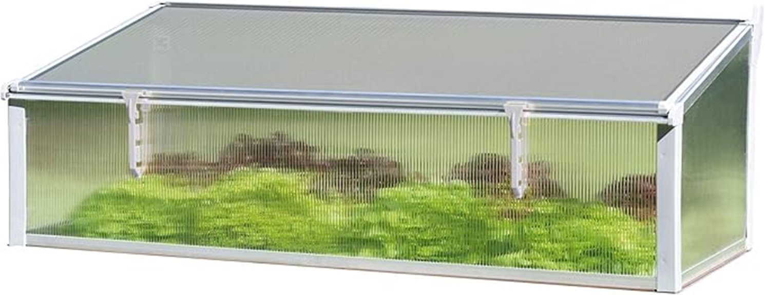 thermal cold frame greenhouse