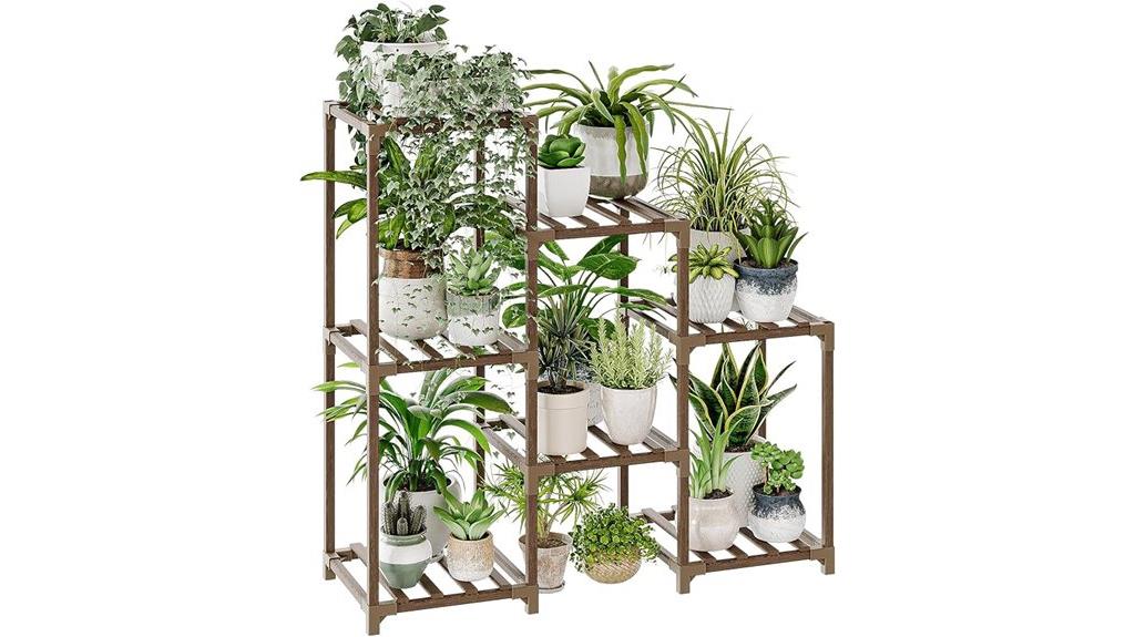 three tiered plant stand