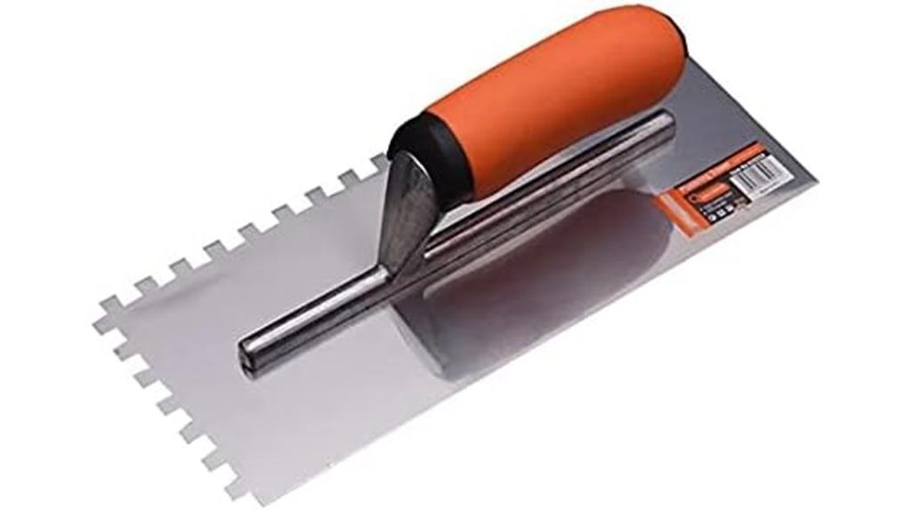 tile and flooring trowel