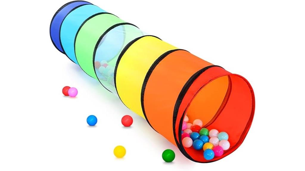 toddler play tunnel tent