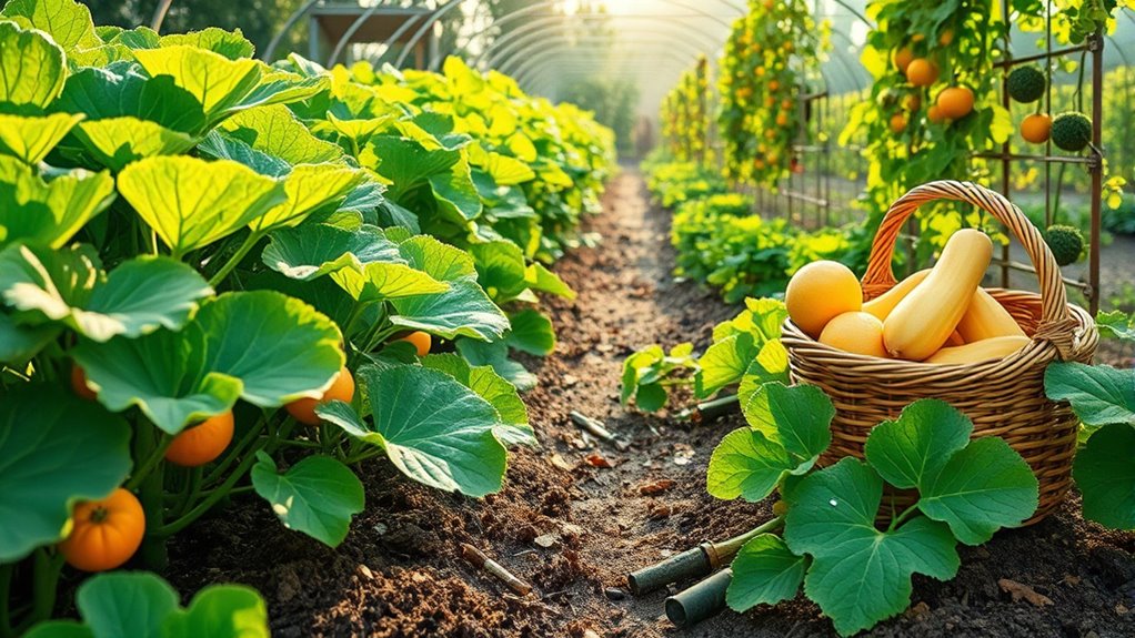 top squash growing methods