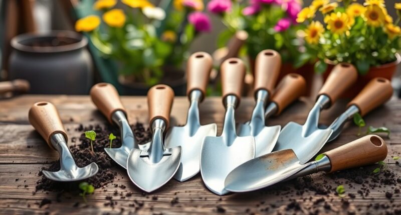 top trowels for gardeners