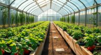 vegetable greenhouse design ideas