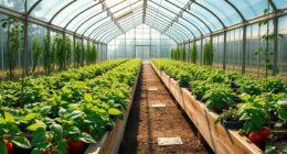 vegetable greenhouse design ideas