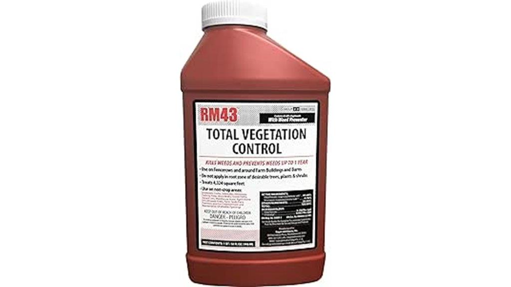 vegetation control herbicide solution