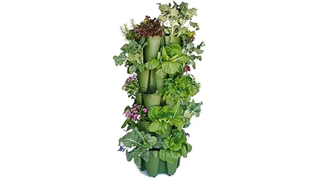 vertical garden planter system