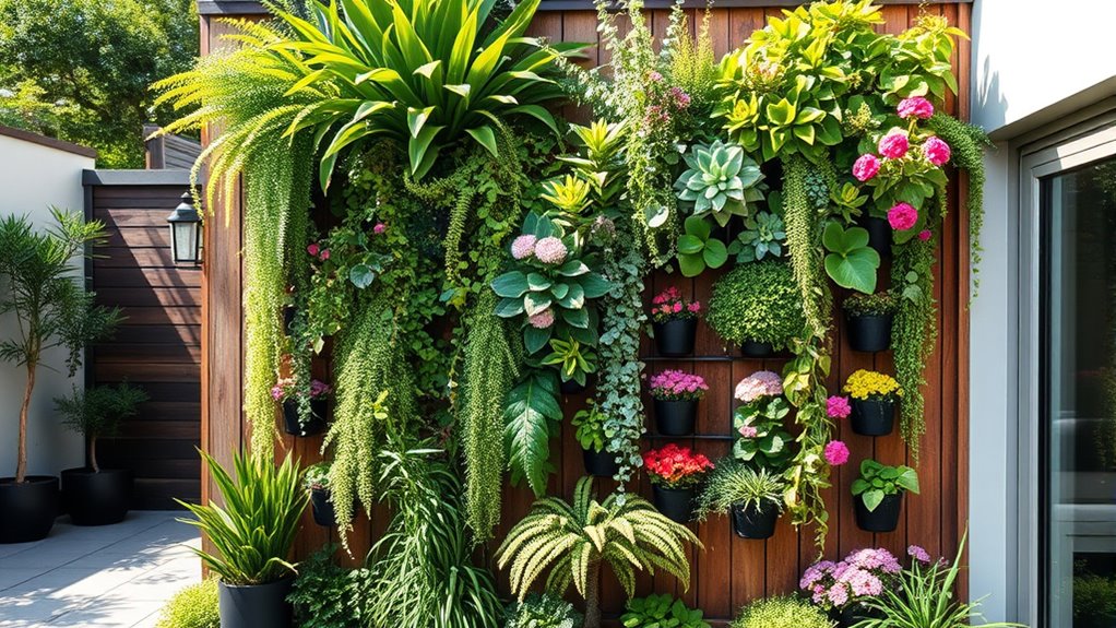 vertical gardens for transformation