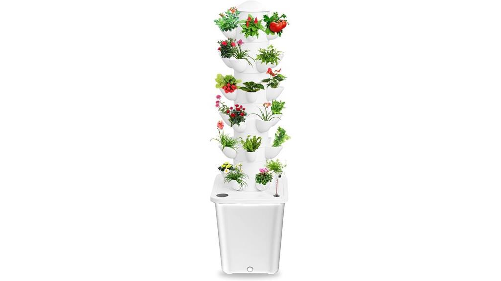 vertical hydroponic plant system