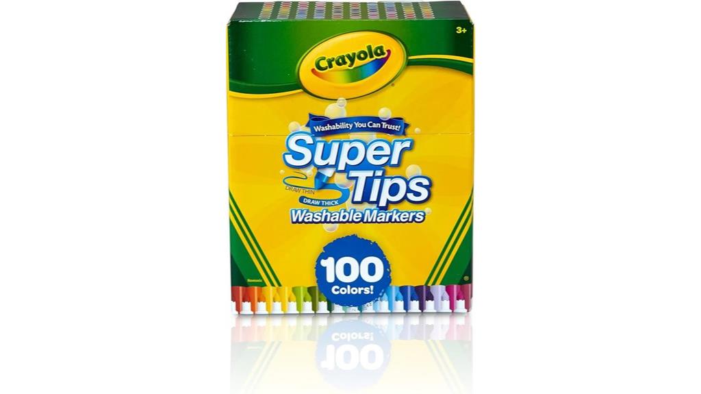 vibrant 100 count marker set