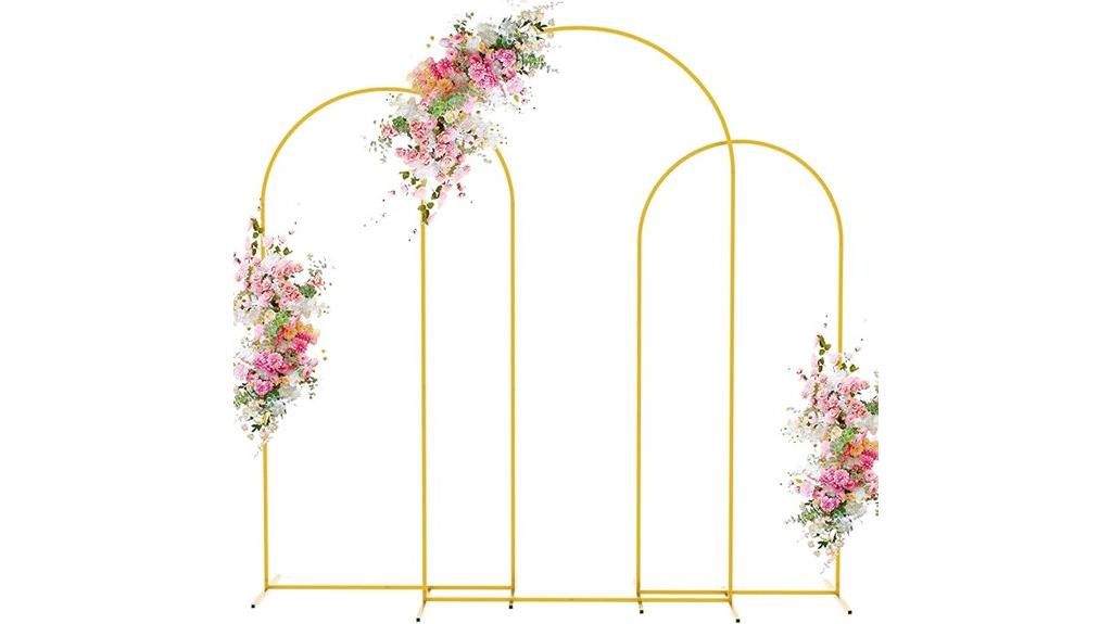wedding arch backdrop set