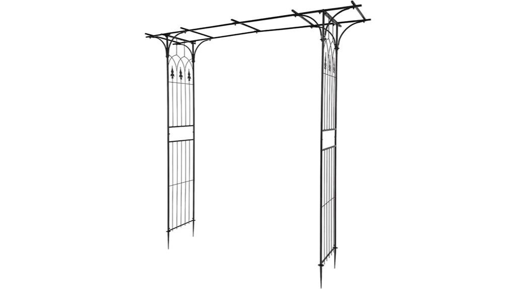 wedding garden archway decor