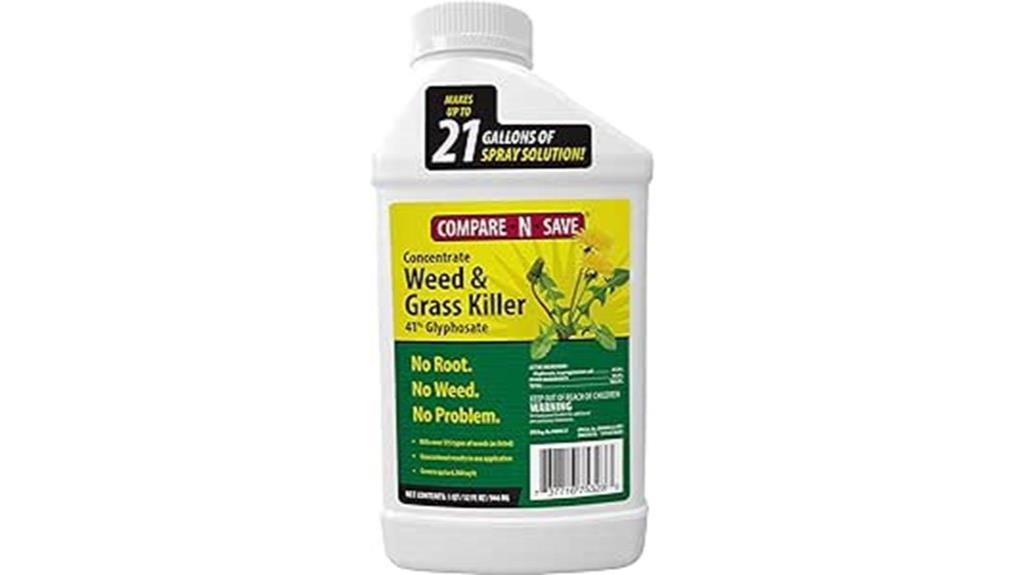 weed killer concentrate solution