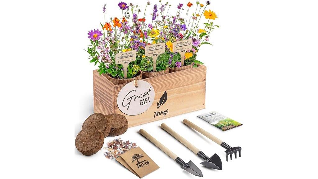 wildflower seed planting kit