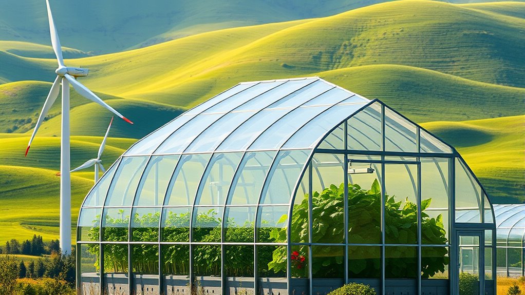 wind powered greenhouse selection criteria